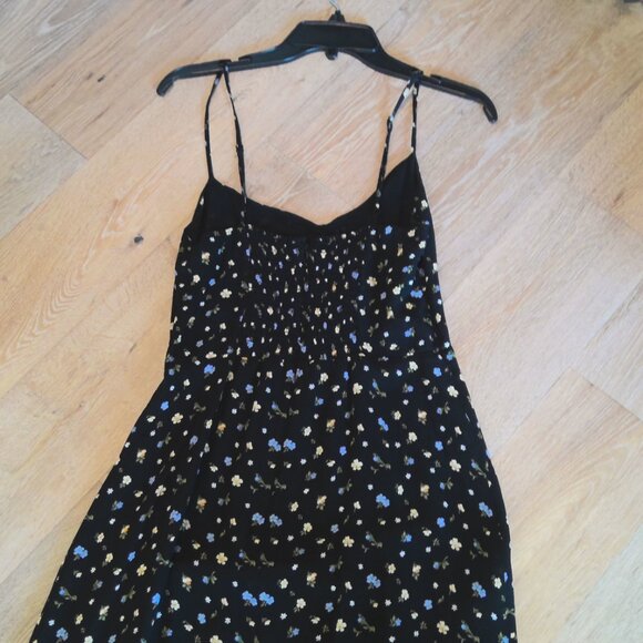 Reformation spaghetti strap flowered maxi dress - size 8 - Picture 3 of 4